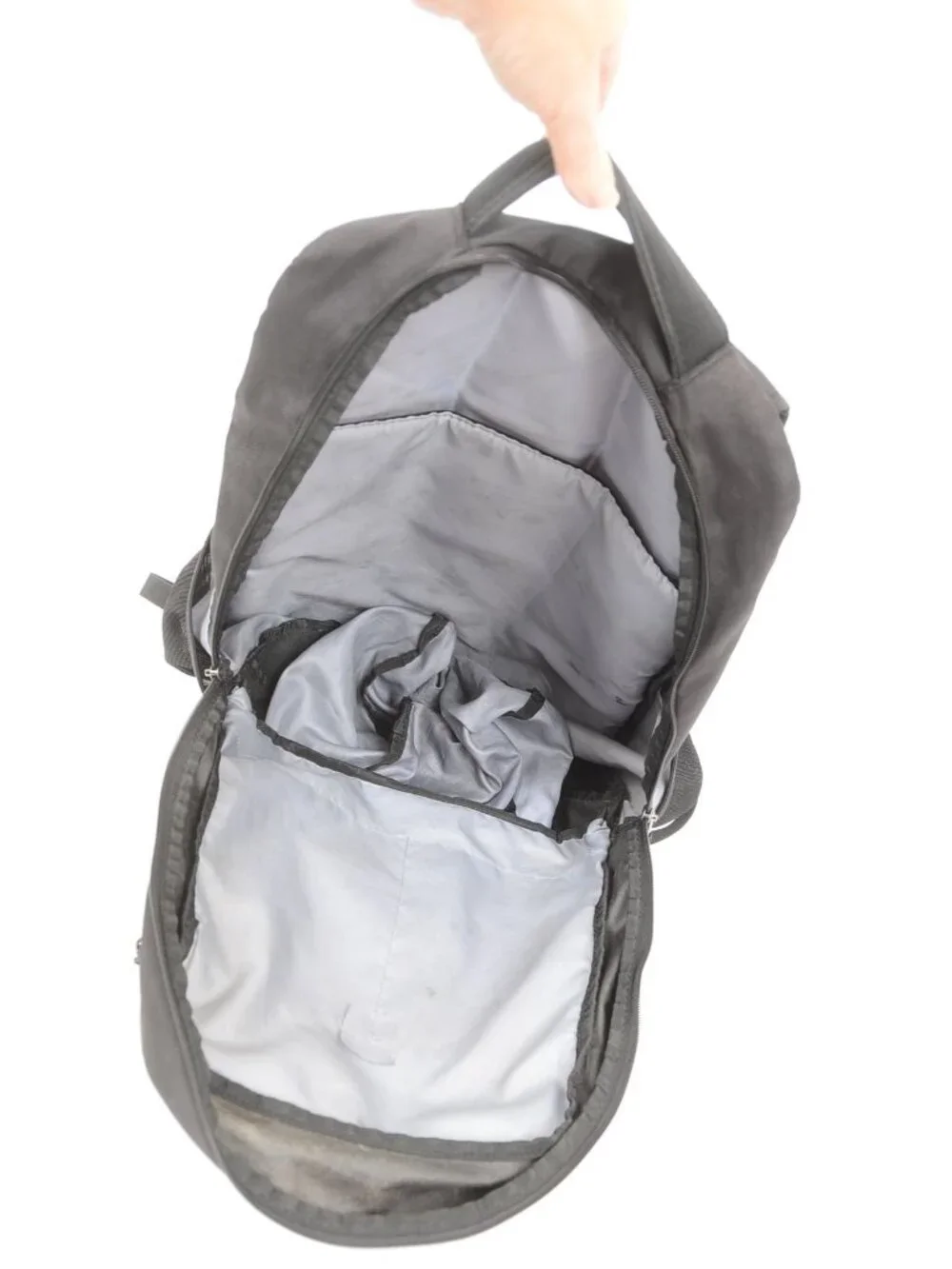 Under Armour Storm 1 Team Hustle All Sport Backpack Black Silver Rucksack